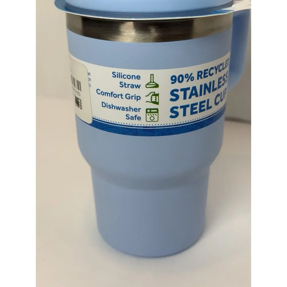 Replay Kids Insulated Straw Cup 10 Oz. Blue,